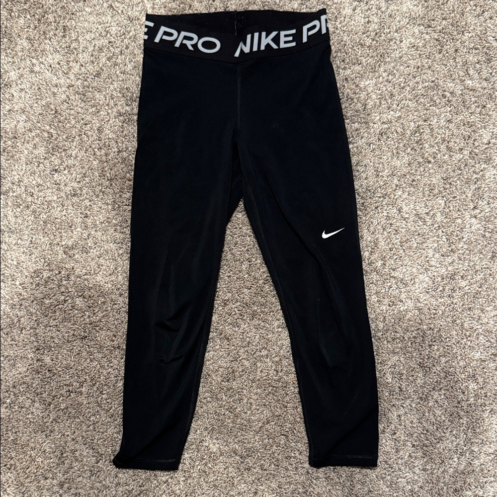 Nike Kids Pro Black Leggings
